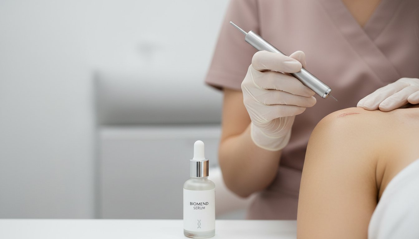Clinical Microneedling for Surgical Scars: Professional Protocols and Advanced Serum Synergies