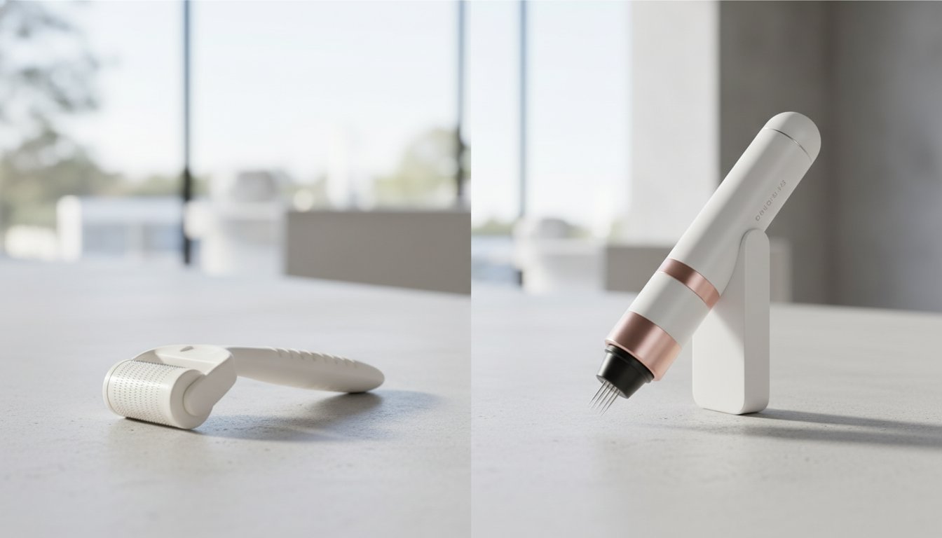Derma Roller vs. Professional Microneedling: The Definitive 2026 Guide