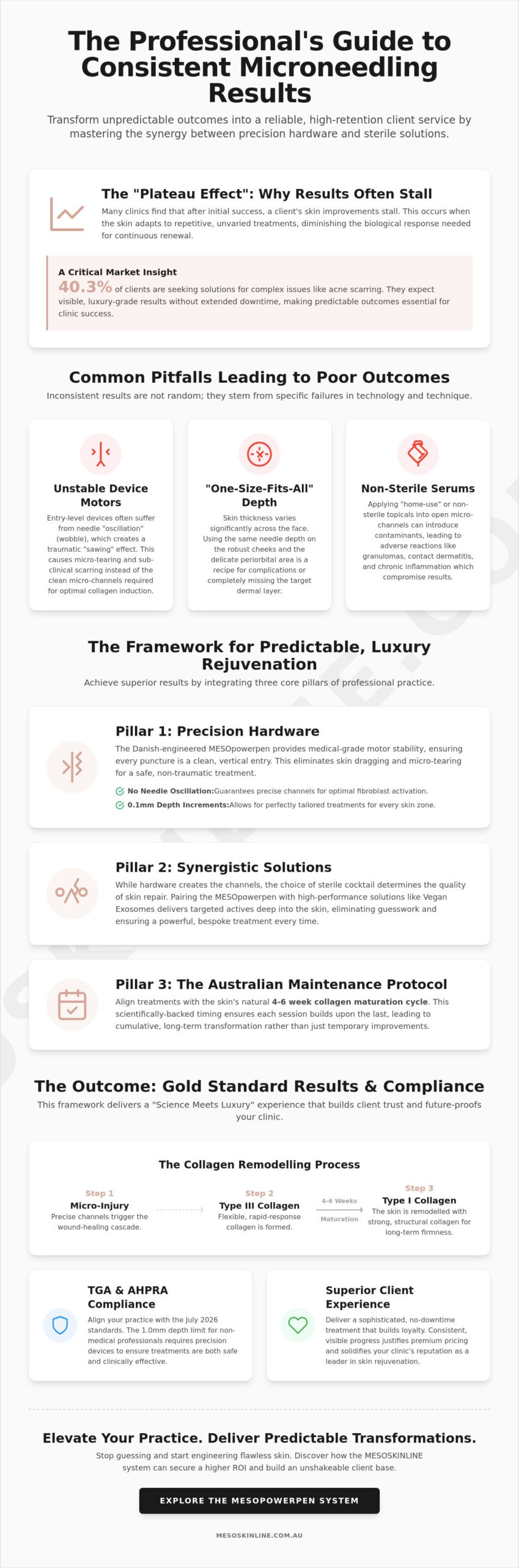 How to Get Consistent Microneedling Results: The Clinical Guide to Precision