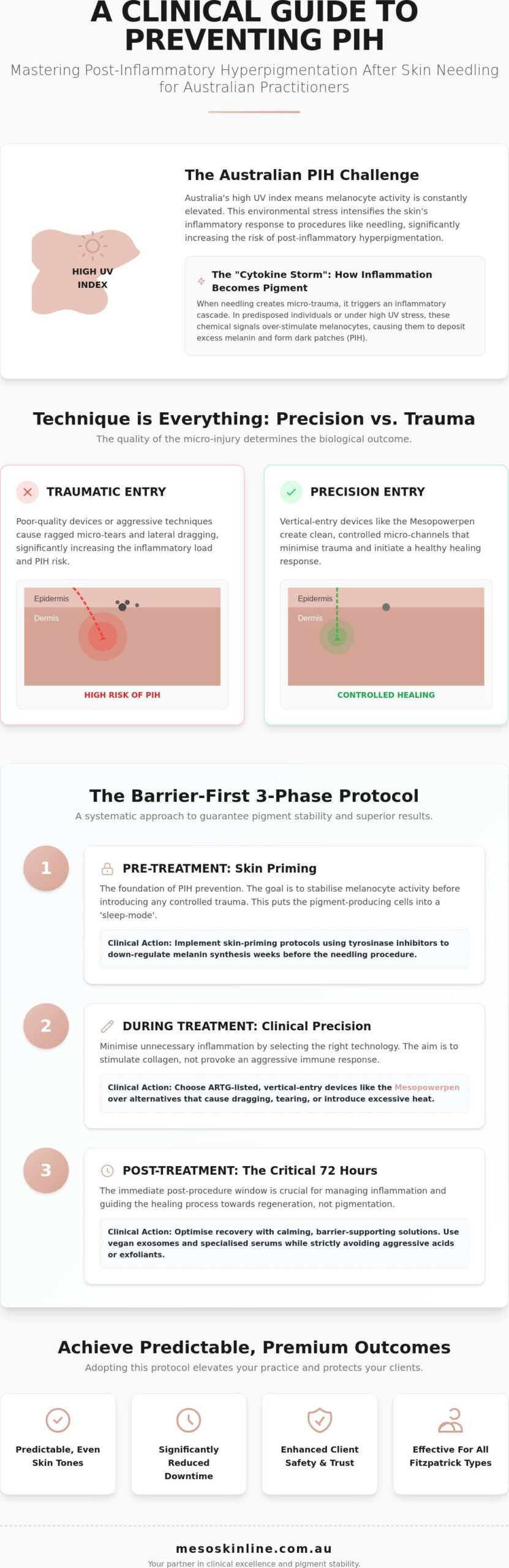Preventing Post-Inflammatory Hyperpigmentation (PIH) After Needling: A Clinical Guide for 2026