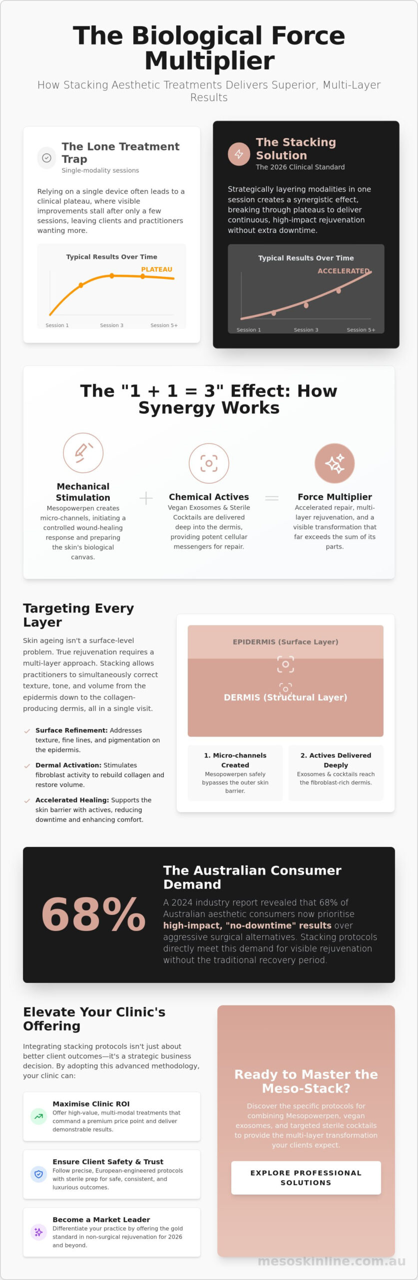 Stacking Aesthetic Treatments for Better Results: The 2026 Clinical Guide to Intelligent Layering